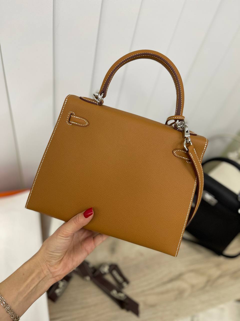 Элитная сумка женская Kelly, 25 Epsom Hermes BP-24335 Элитная сумка женская Kelly, 25 Epsom Hermes BP-24335