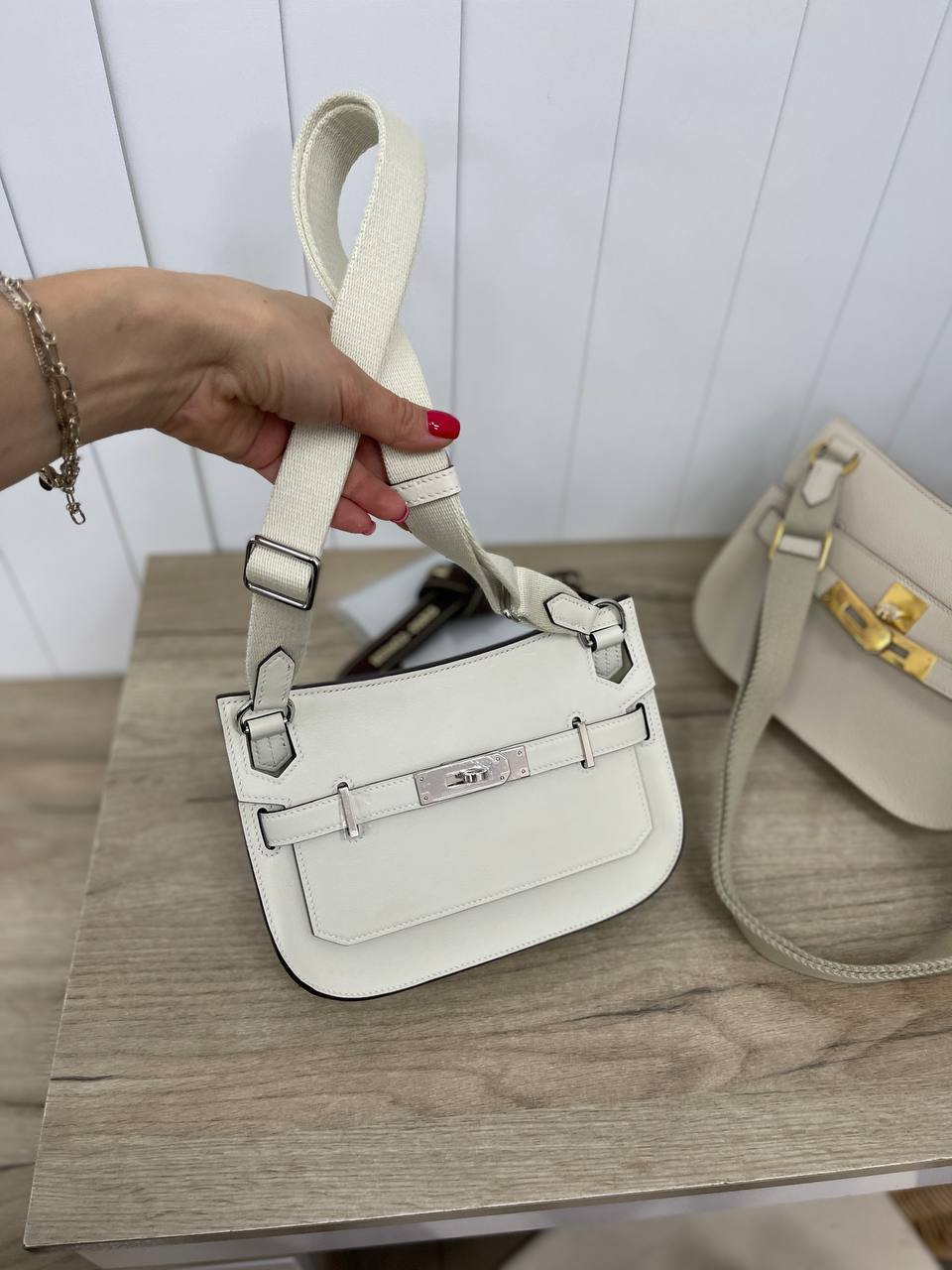 Премиум сумка женская Jypsiere mini, PHW Evercolor leather Hermes BP-34111 Премиум сумка женская Jypsiere mini, PHW Evercolor leather Hermes BP-34111