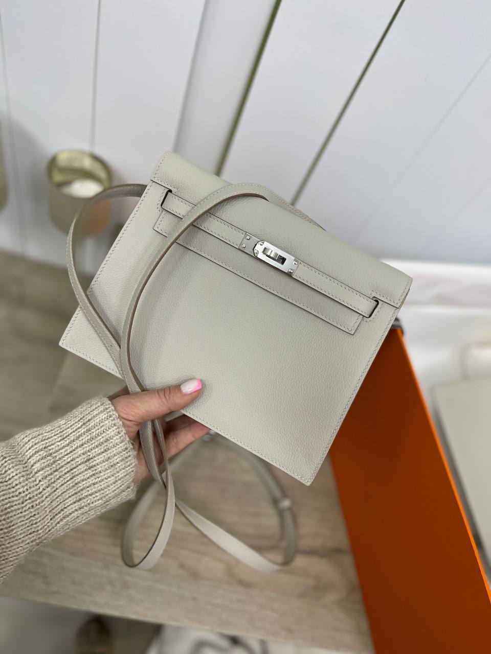 Коллекционная сумка Kelly dance женская Evercolor Hermes BP-26873 Коллекционная сумка Kelly dance женская Evercolor Hermes BP-26873