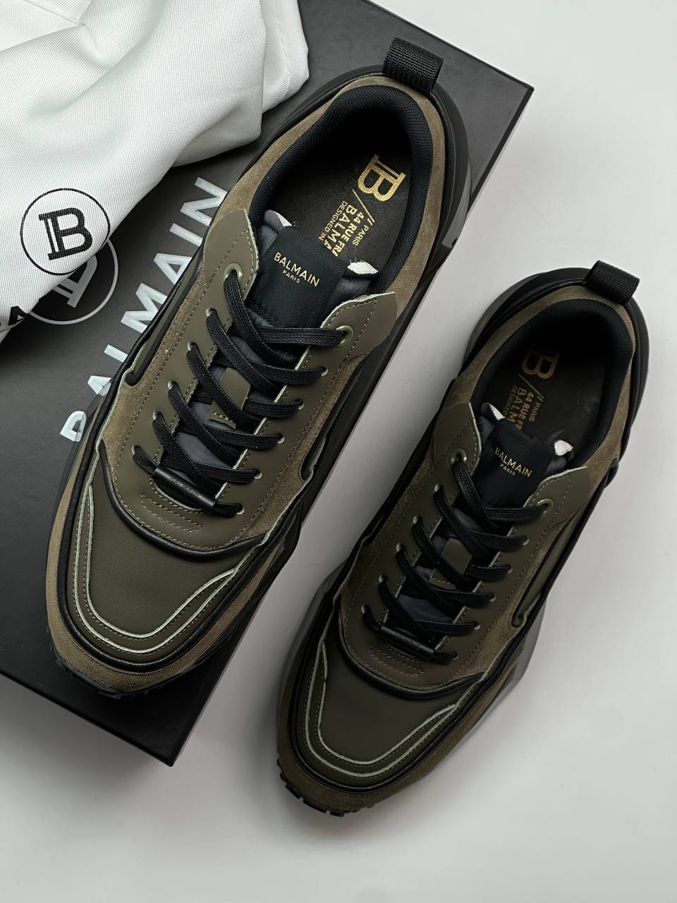 Balmain трендовые кроссовки BP-32640 Balmain трендовые кроссовки BP-32640