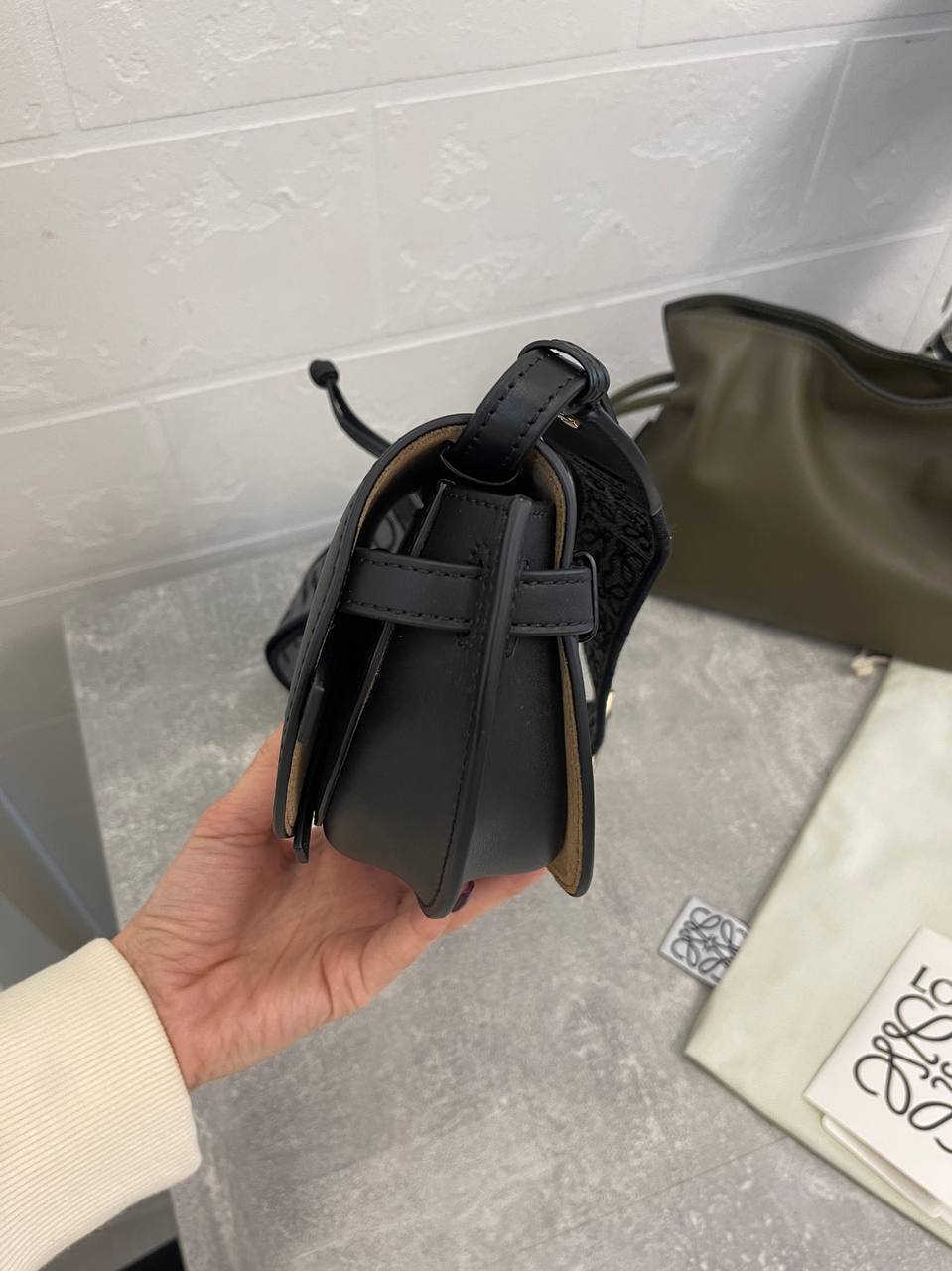 Женская сумка 18 см премиум-класса Loewe BP-42777 Женская сумка 18 см премиум-класса Loewe BP-42777