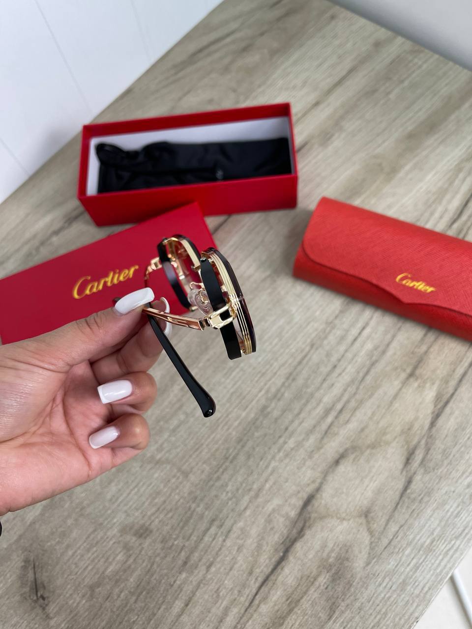 Очки Cartier коллекционные BP-19837 Очки Cartier коллекционные BP-19837