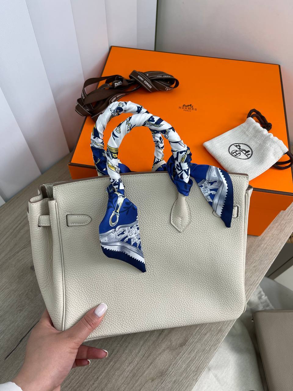 Элитная сумка женская Birkin 25 cm, Togo Hermes BP-14352 Элитная сумка женская Birkin 25 cm, Togo Hermes BP-14352