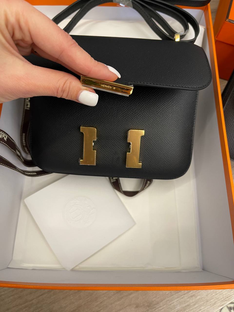 Трендовая сумка женская Conctance, 18 cm Epsom Hermes BP-50858 Трендовая сумка женская Conctance, 18 cm Epsom Hermes BP-50858