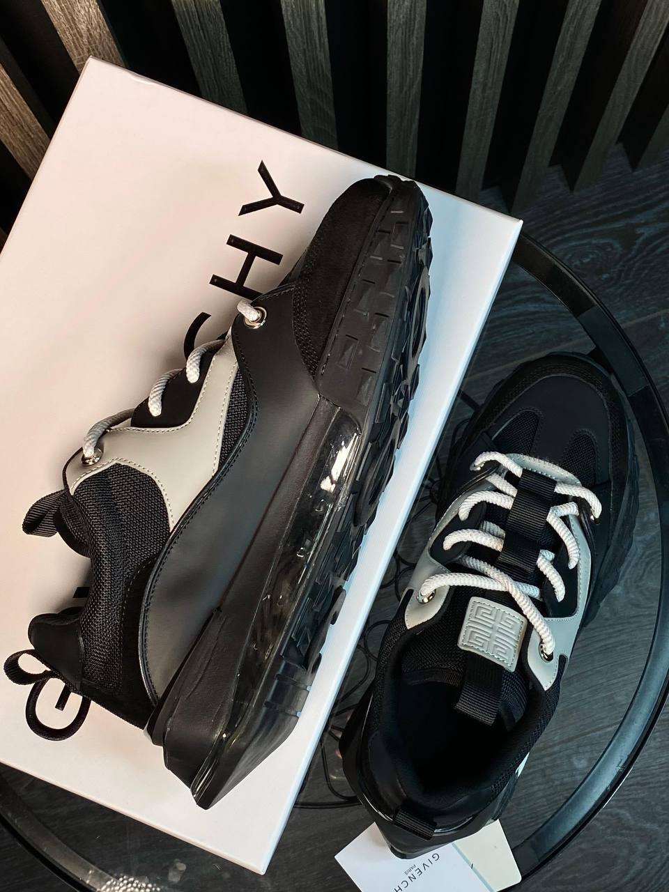 Givenchy черные кроссовки BP-44963 Givenchy черные кроссовки BP-44963