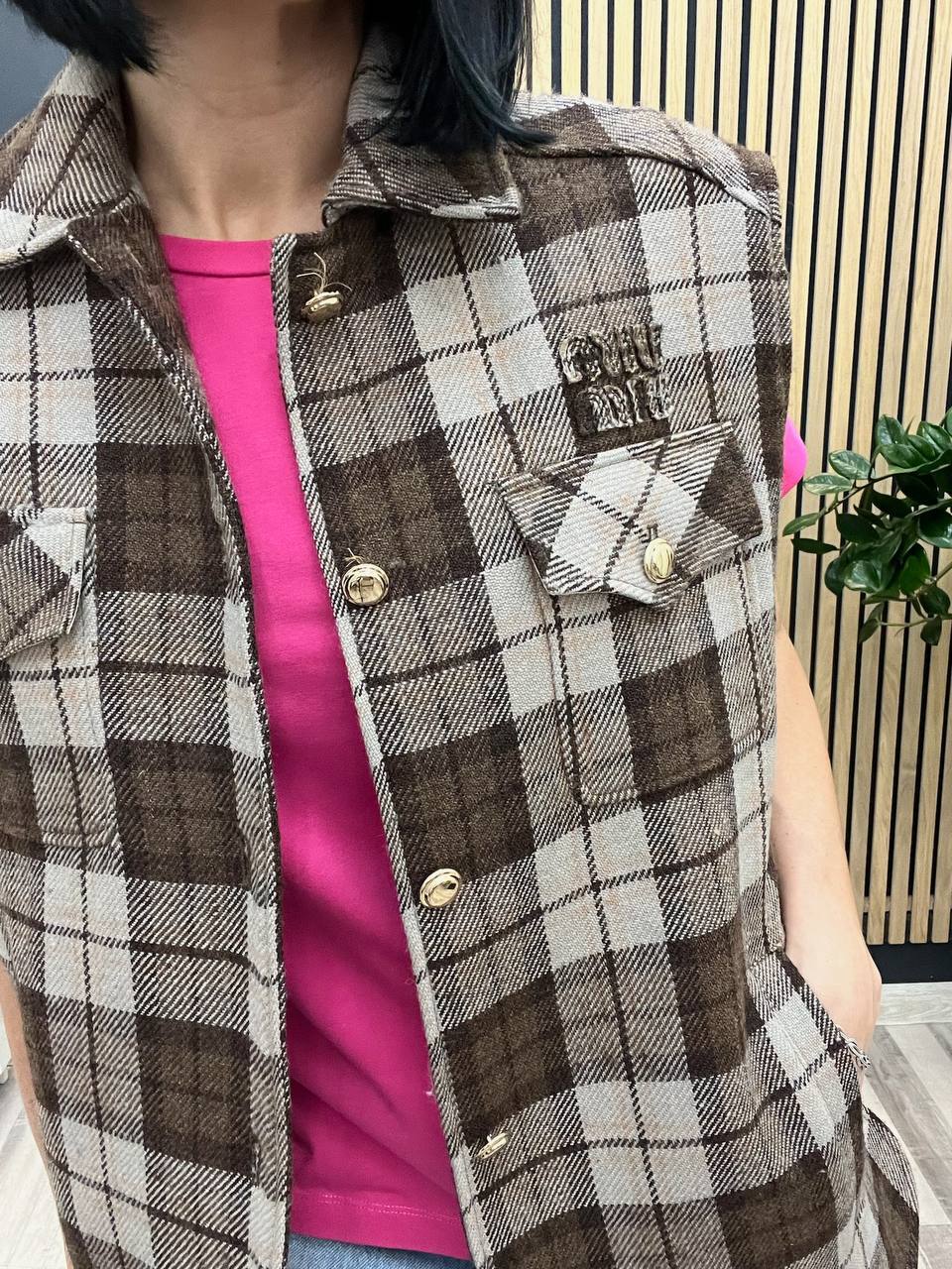 Жилет Miu Miu премиальный BP-48441 Жилет Miu Miu премиальный BP-48441