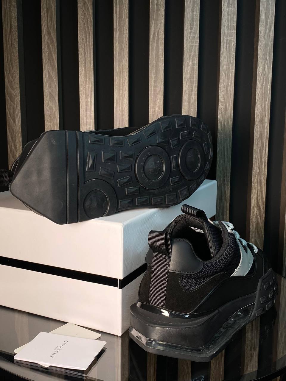 Givenchy черные кроссовки BP-44963 Givenchy черные кроссовки BP-44963