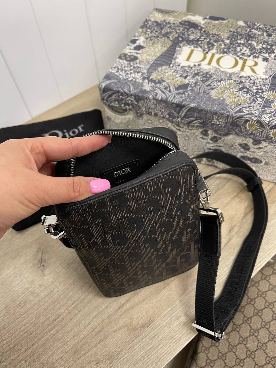 Мужская сумка Christian Dior элегантная BP-28925 Мужская сумка Christian Dior элегантная BP-28925