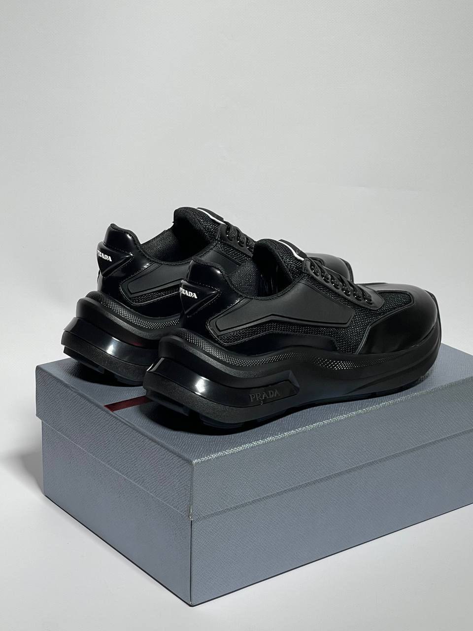 Кроссовки стильные Prada BP-47488 Кроссовки стильные Prada BP-47488