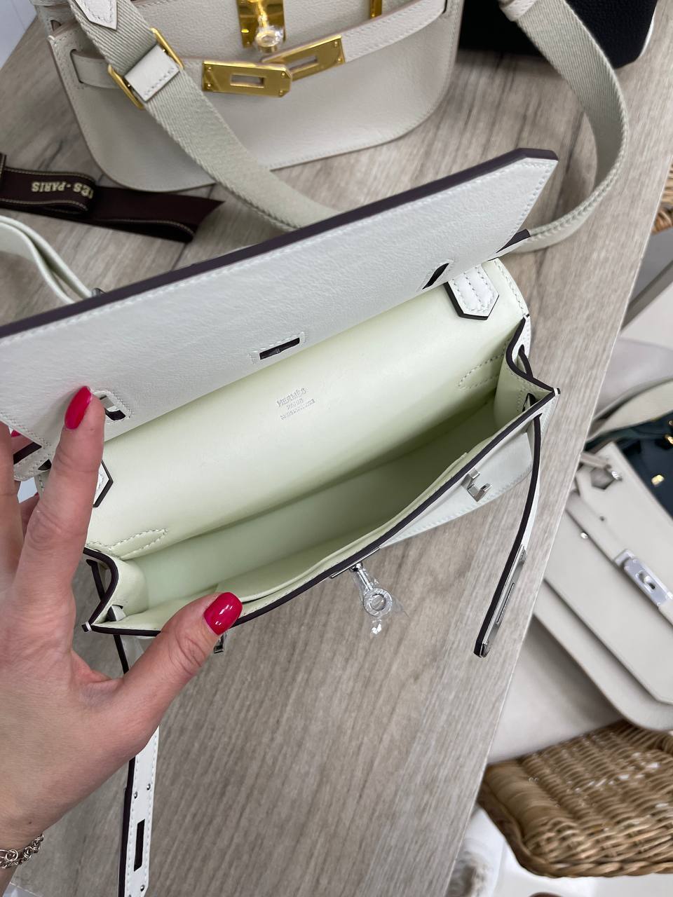 Премиум сумка женская Jypsiere mini, PHW Evercolor leather Hermes BP-34111 Премиум сумка женская Jypsiere mini, PHW Evercolor leather Hermes BP-34111