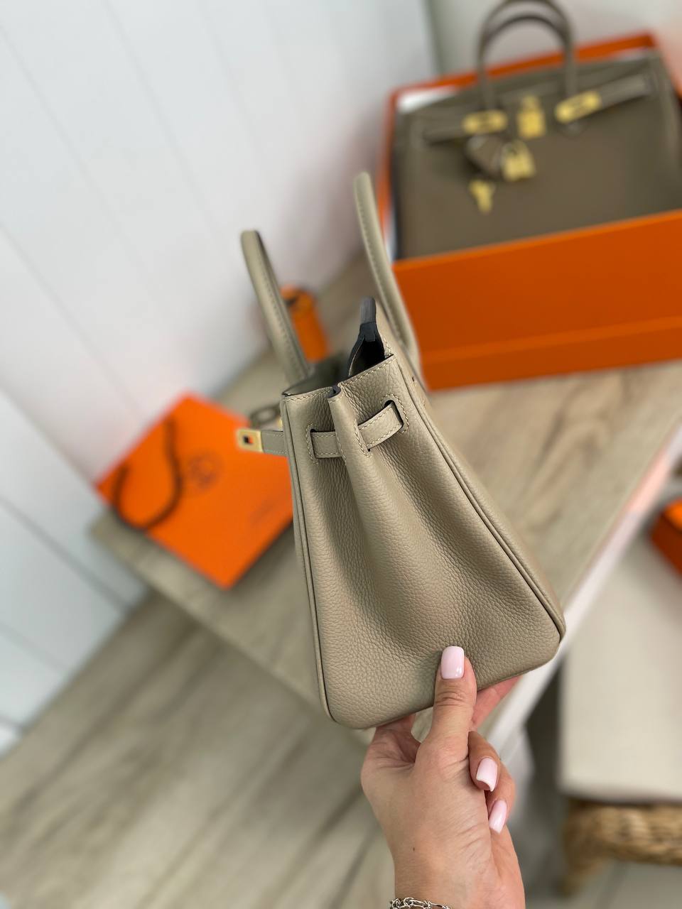 Премиум сумка женская Birkin 25 Togo Hermes BP-18810 Премиум сумка женская Birkin 25 Togo Hermes BP-18810