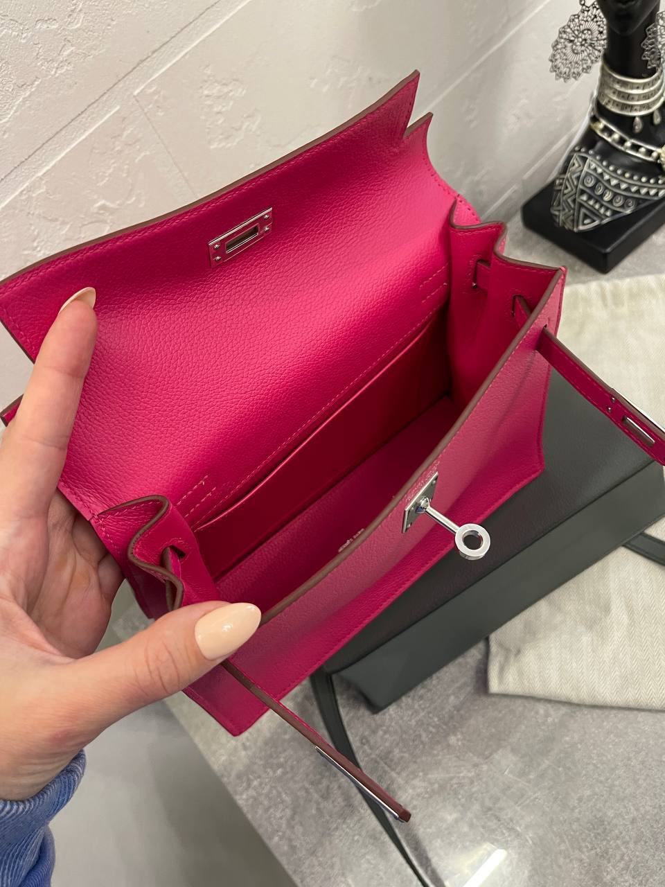 Сумка женская премиум Kelly dance, Evercolor leather Hermes BP-41270 Сумка женская премиум Kelly dance, Evercolor leather Hermes BP-41270