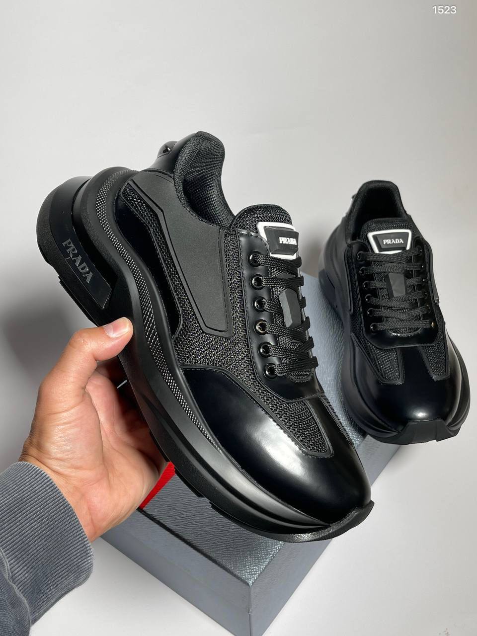 Кроссовки стильные Prada BP-47488 Кроссовки стильные Prada BP-47488