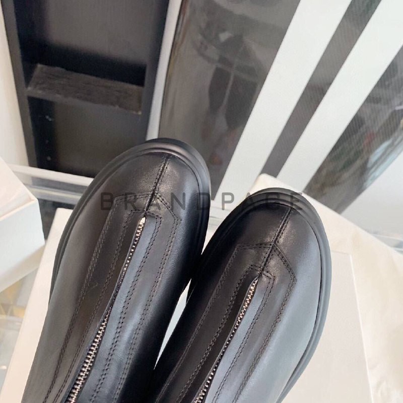 Ботинки кожаные The Row Zipped BPLUX12557 Ботинки кожаные The Row Zipped BPLUX12557