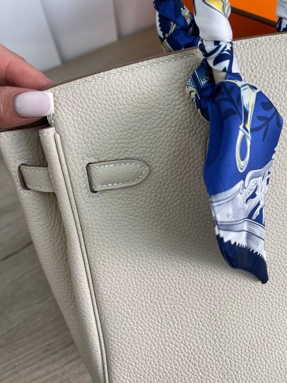 Элитная сумка женская Birkin 25 cm, Togo Hermes BP-14352 Элитная сумка женская Birkin 25 cm, Togo Hermes BP-14352