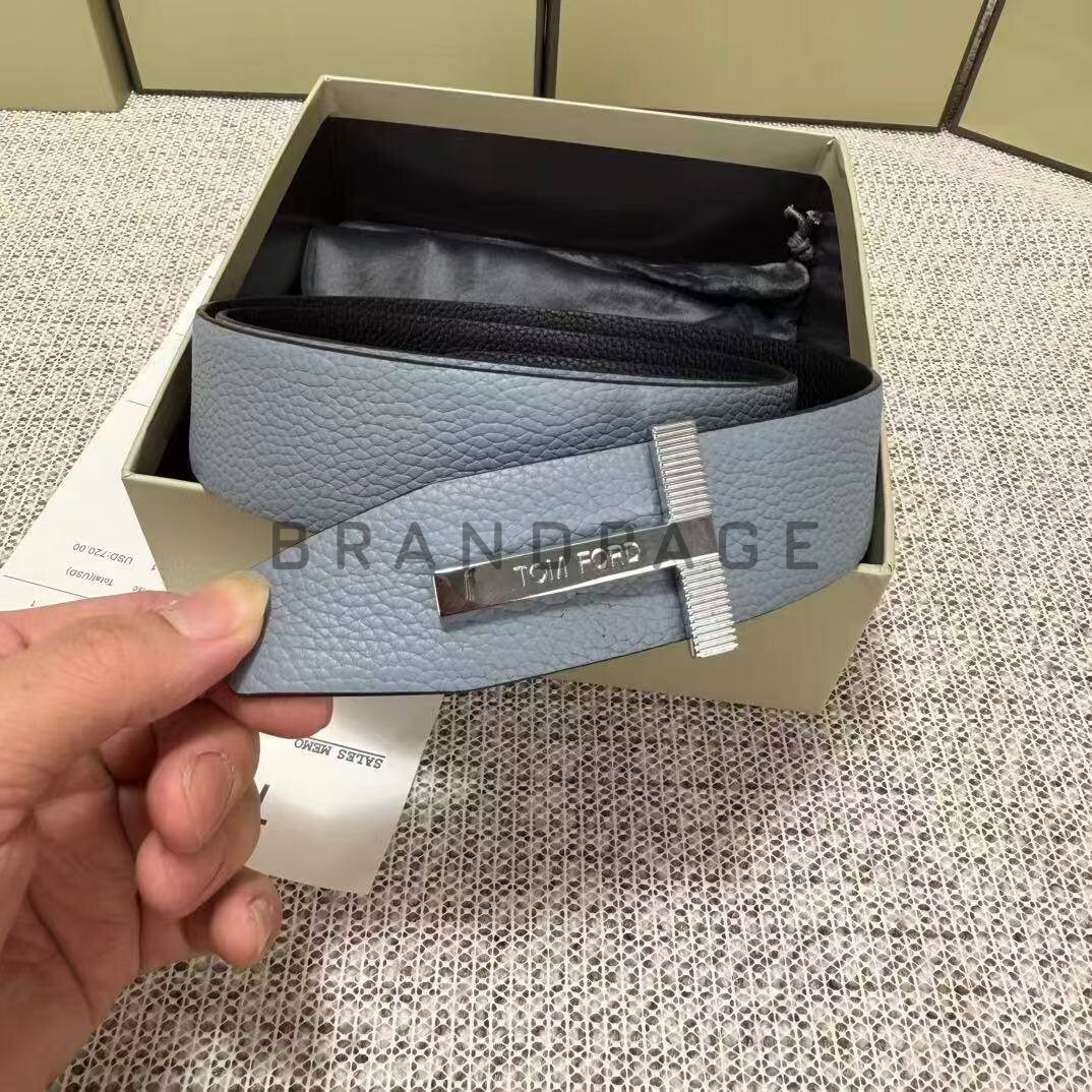 Ремень из телячьей кожи Tom Ford BPLUX5473 Ремень из телячьей кожи Tom Ford BPLUX5473