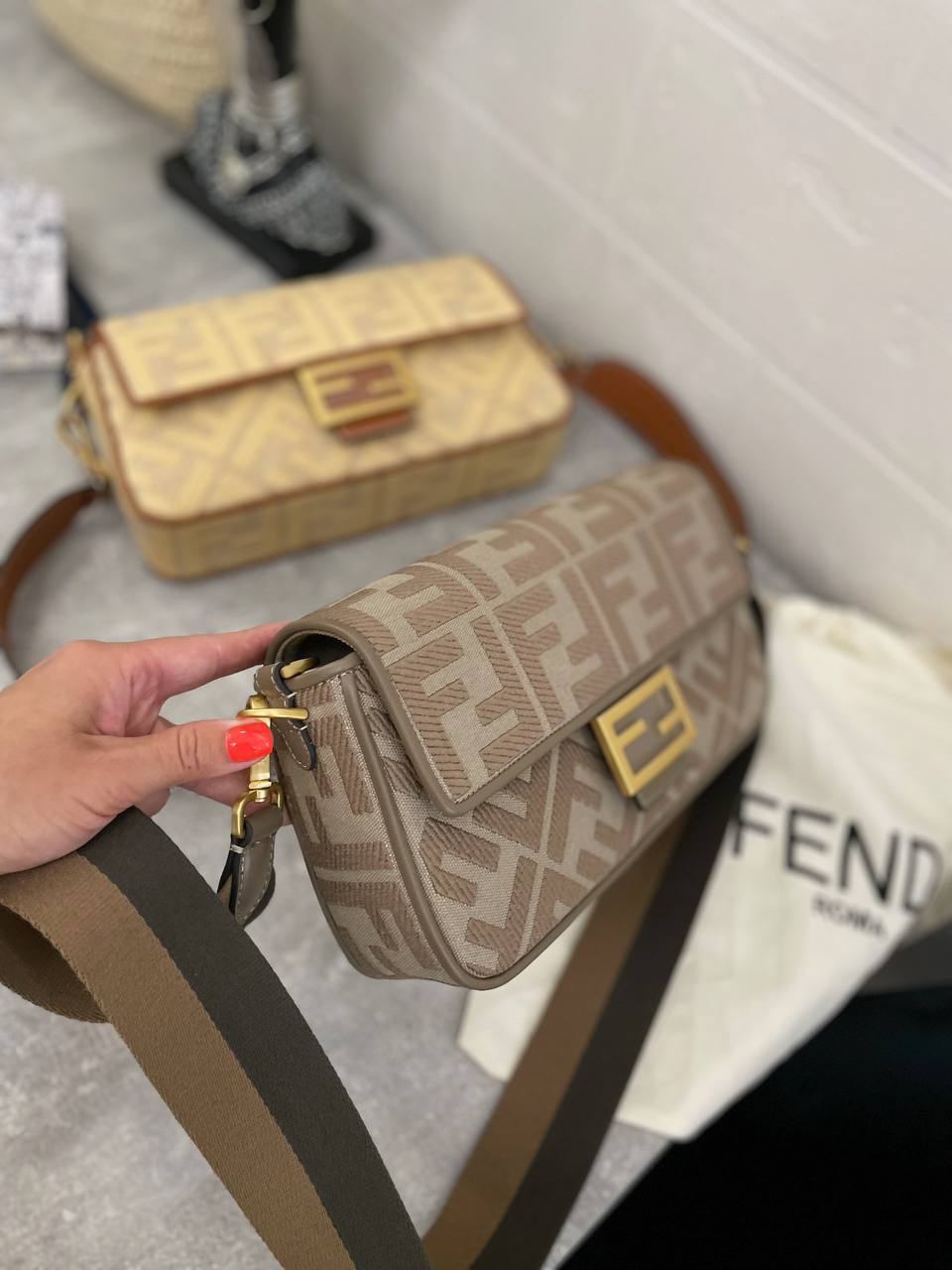 Элитная женская сумка Fendi BP-52756 Элитная женская сумка Fendi BP-52756