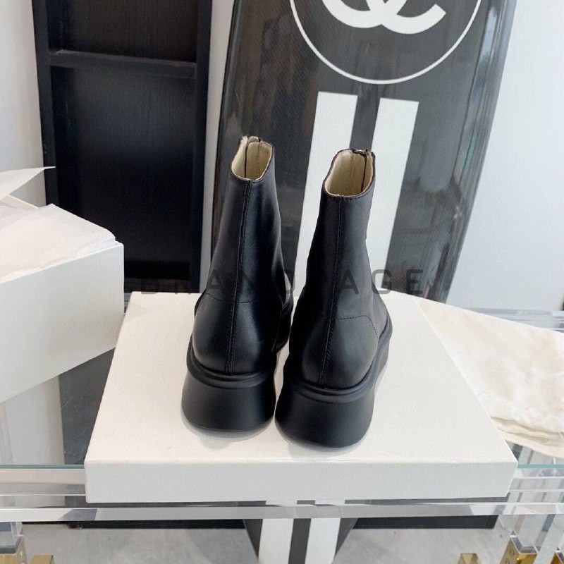 Ботинки кожаные The Row Zipped BPLUX12557 Ботинки кожаные The Row Zipped BPLUX12557