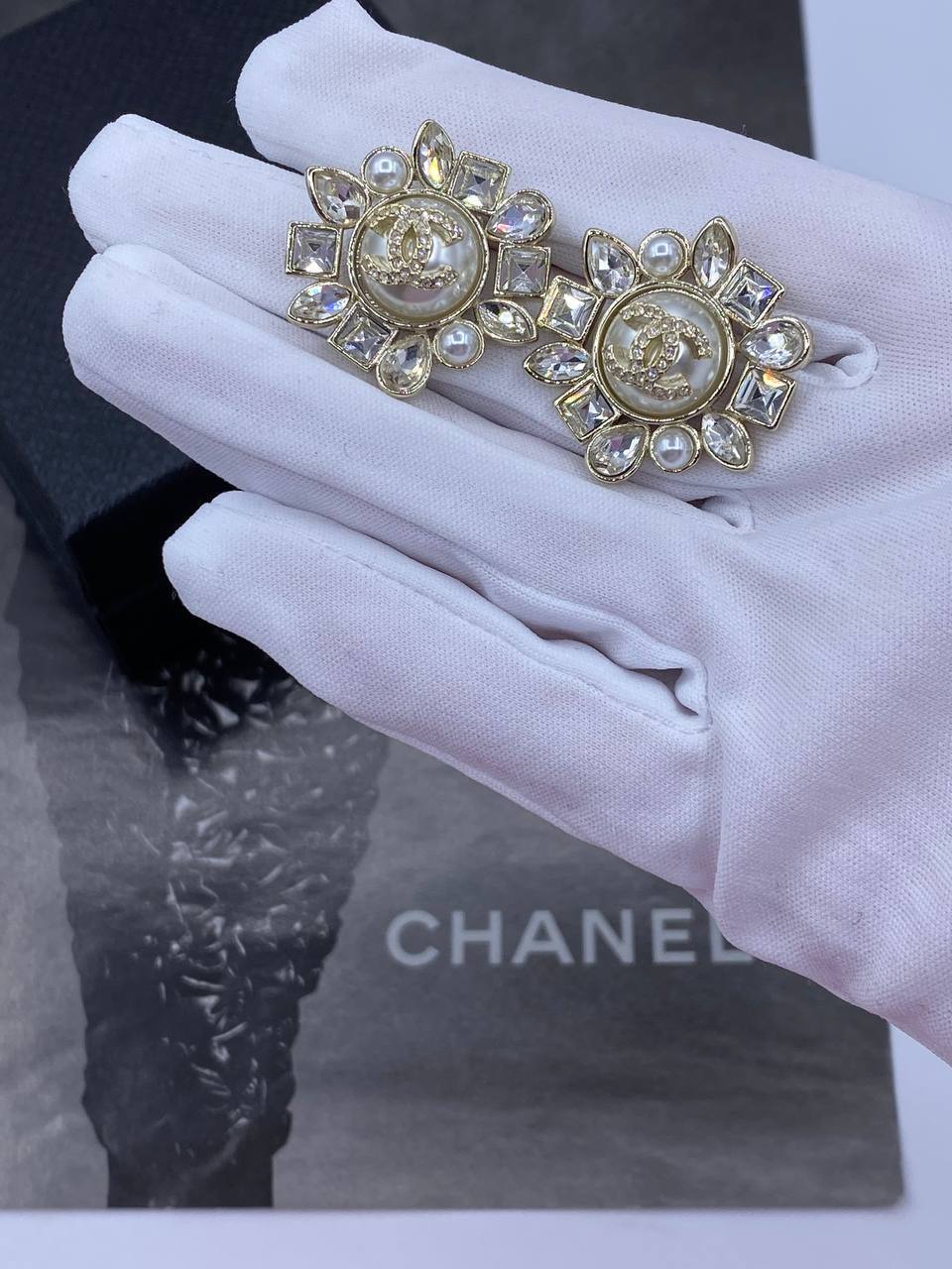 Дизайнерские серьги Chanel BP-30850 Дизайнерские серьги Chanel BP-30850