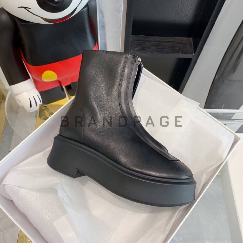 Ботинки кожаные The Row Zipped BPLUX12557 Ботинки кожаные The Row Zipped BPLUX12557