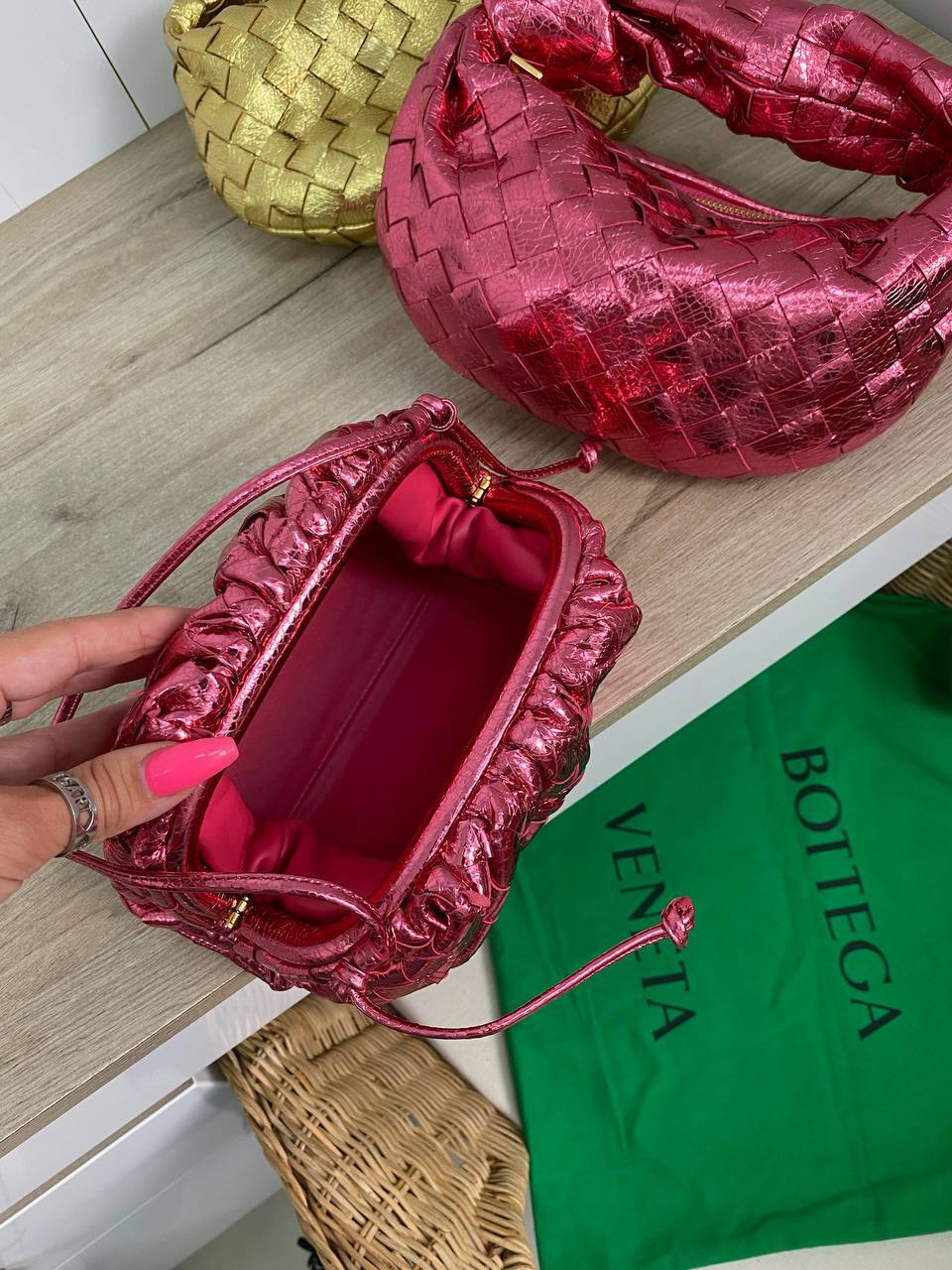 Коллекционная женская сумка Bottega Veneta BP-19239 Коллекционная женская сумка Bottega Veneta BP-19239