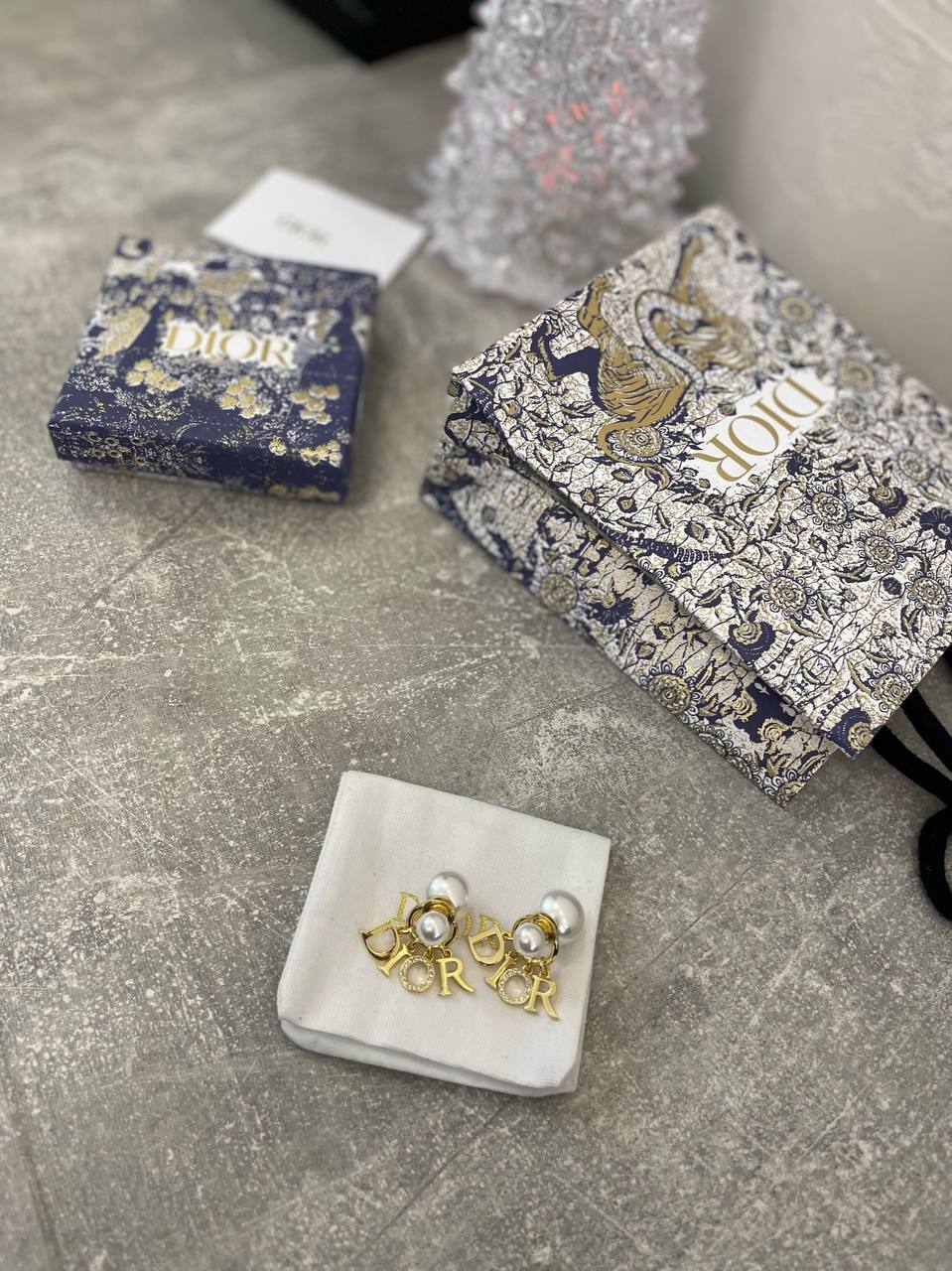 Премиум серьги Christian Dior BP-43470 Премиум серьги Christian Dior BP-43470