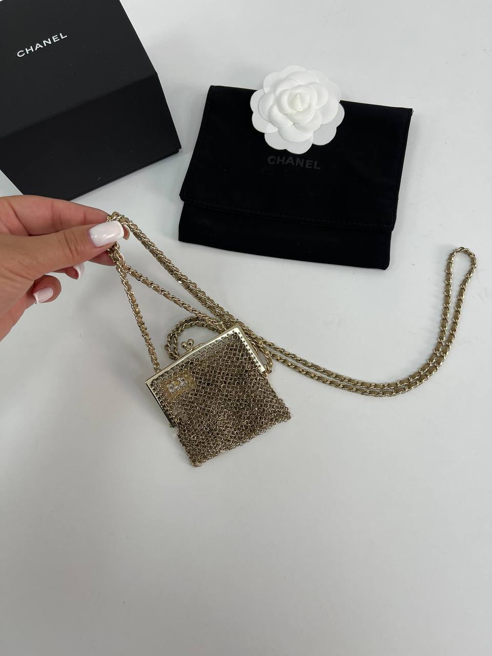 Мини-клатч Chanel трендовый BP-19554 Мини-клатч Chanel трендовый BP-19554