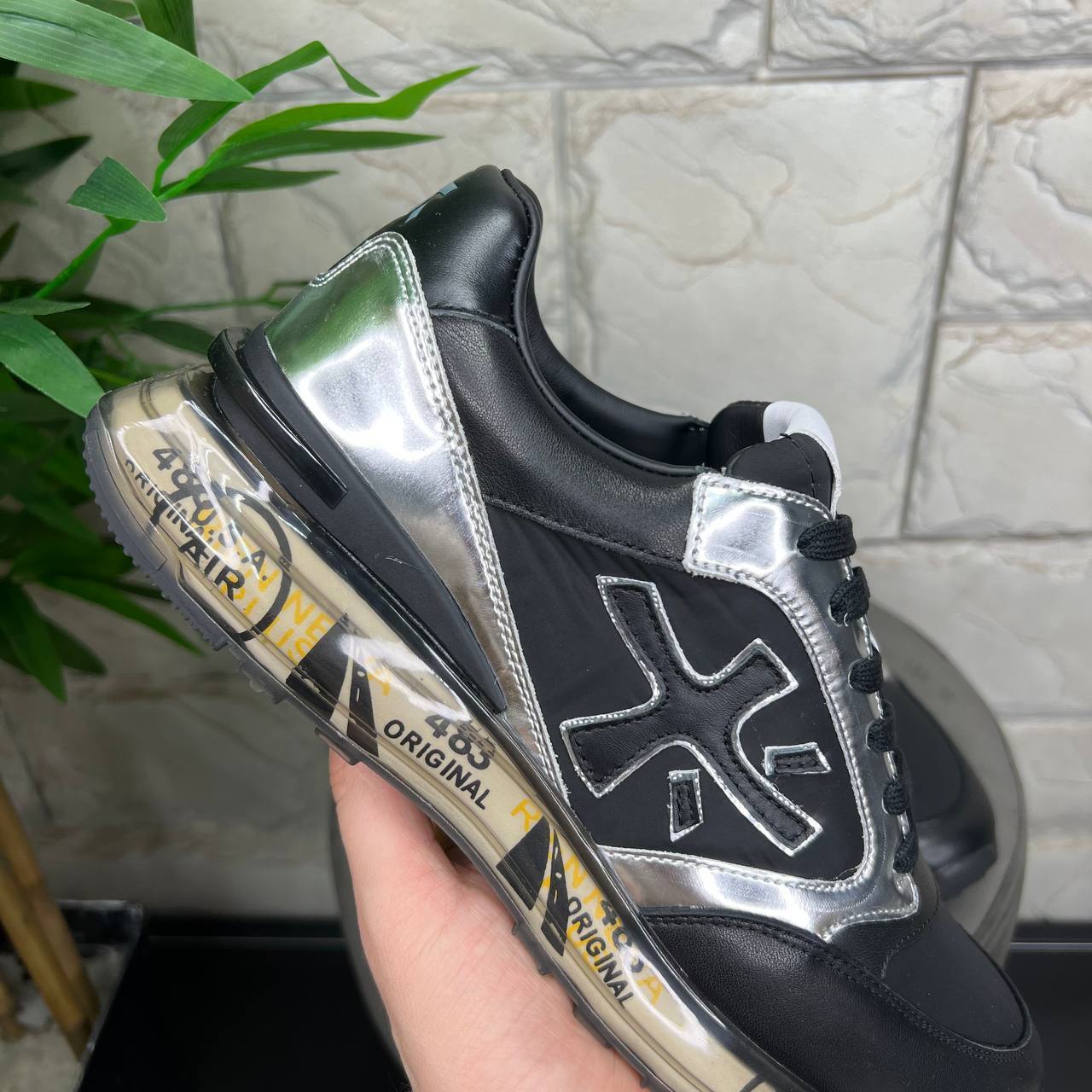 Черные кроссовки Premiata BP-23610 Черные кроссовки Premiata BP-23610