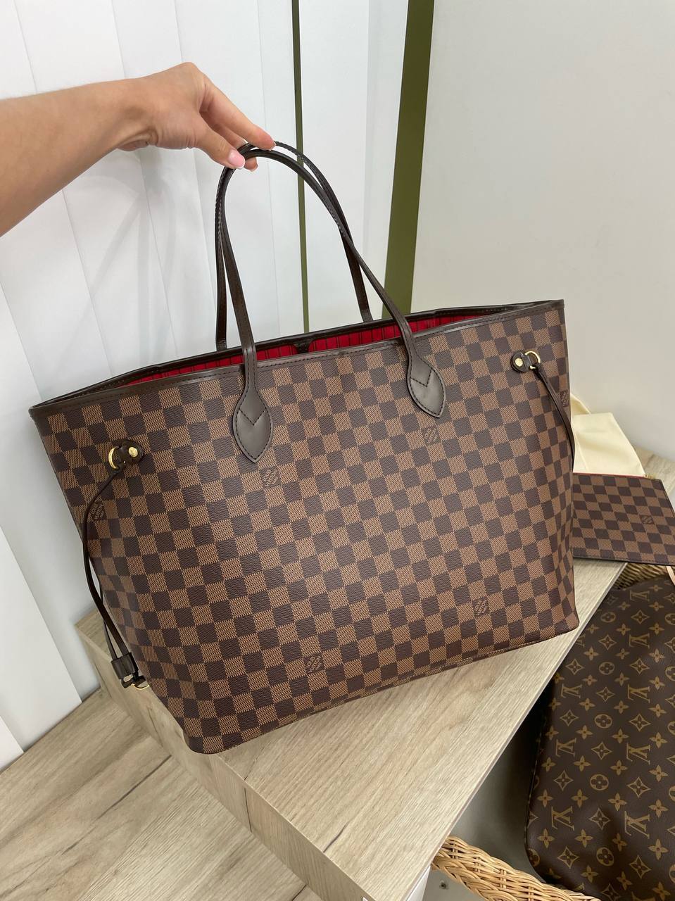 Сумка женская премиум NEVERFULL Louis Vuitton BP-13837 Сумка женская премиум NEVERFULL Louis Vuitton BP-13837
