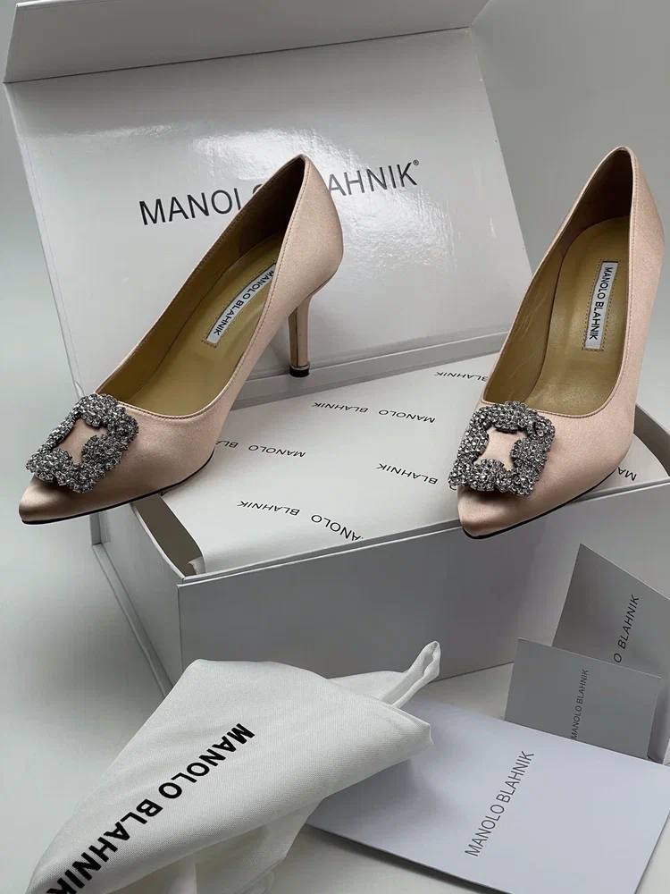 Туфли пурпурно-серые Manolo Blahnik BP-85248660 Туфли пурпурно-серые Manolo Blahnik BP-85248660
