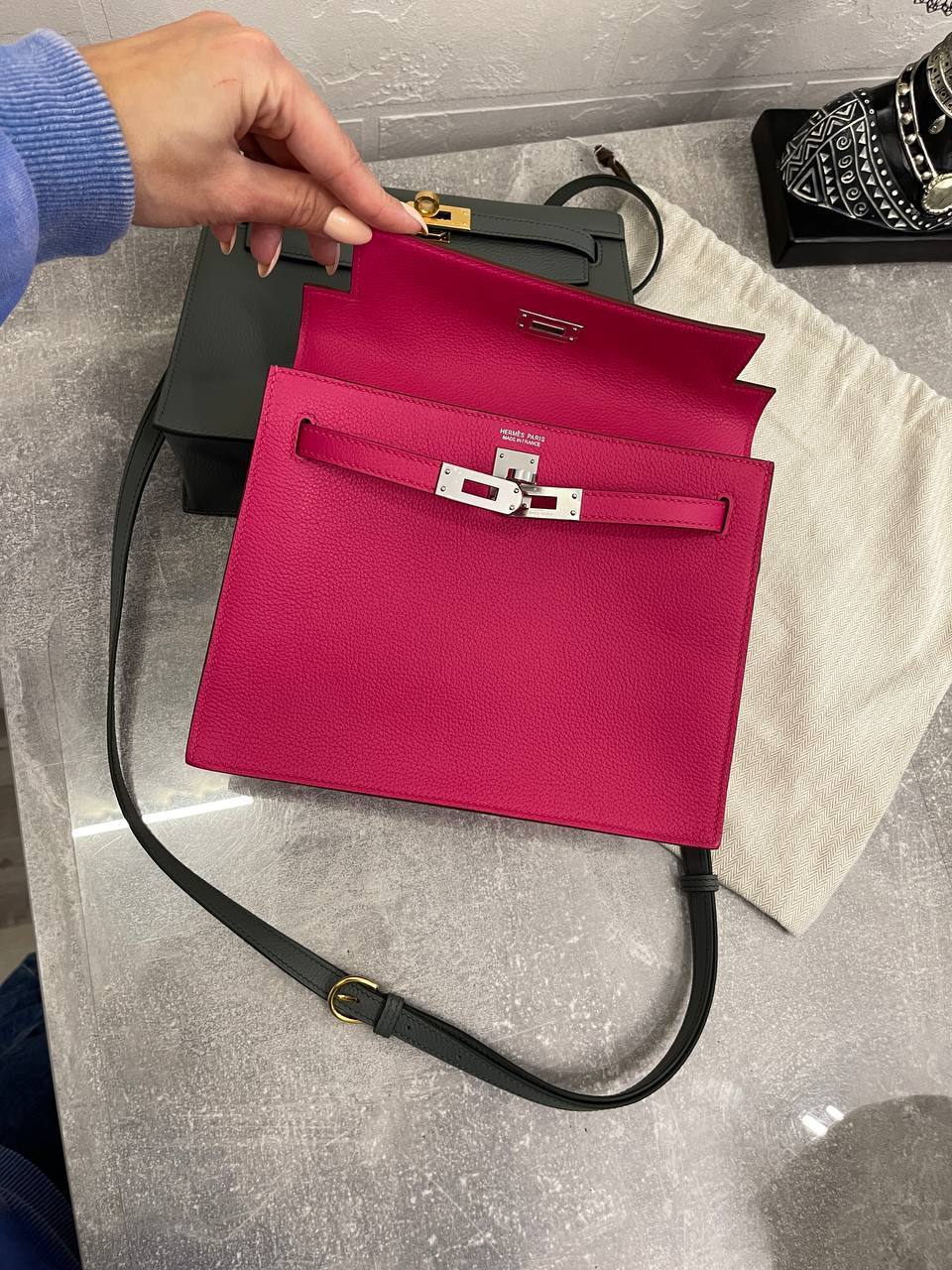 Сумка женская премиум Kelly dance, Evercolor leather Hermes BP-41270 Сумка женская премиум Kelly dance, Evercolor leather Hermes BP-41270