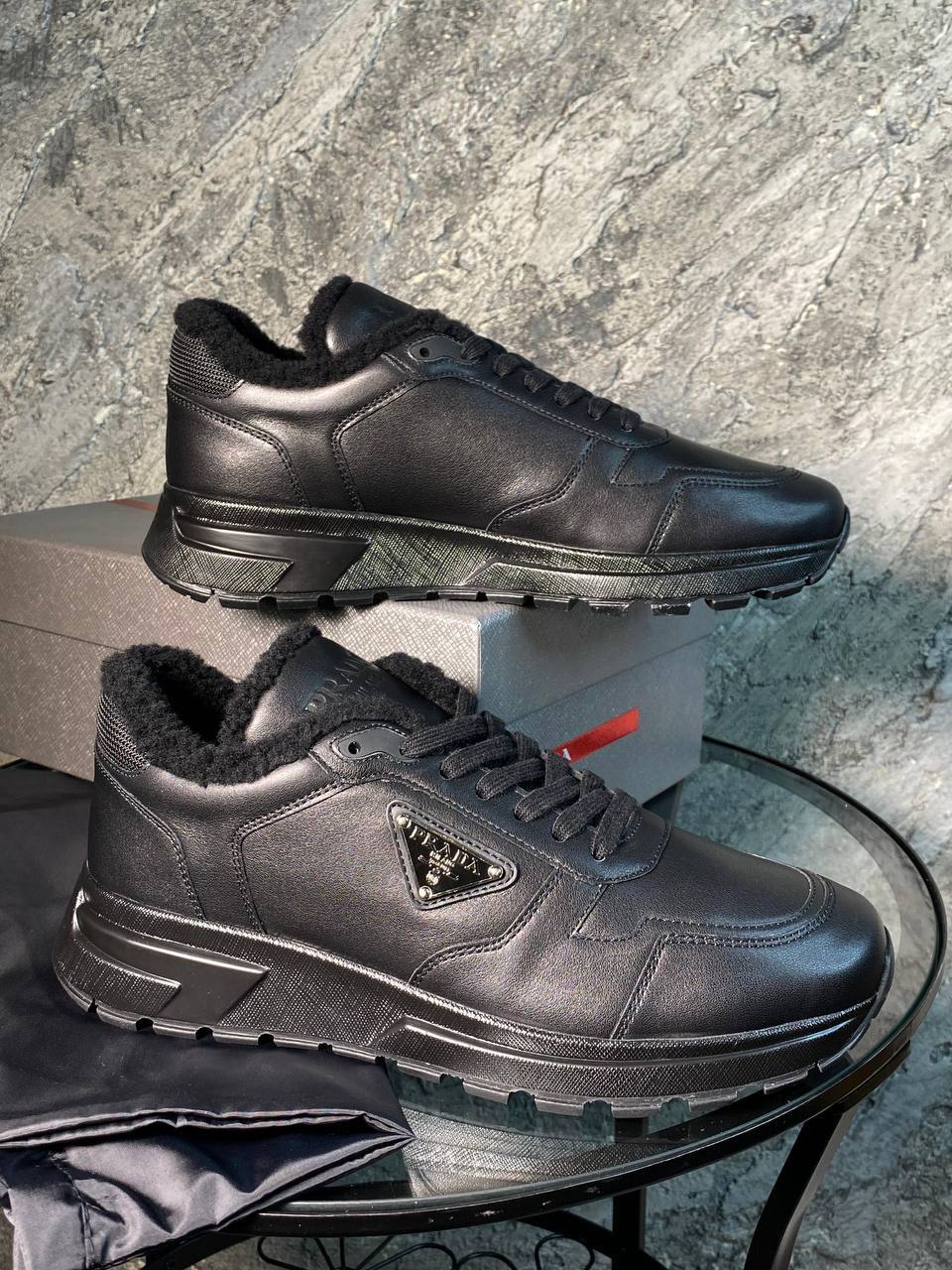 Кроссовки стильные Prada BP-42893 Кроссовки стильные Prada BP-42893