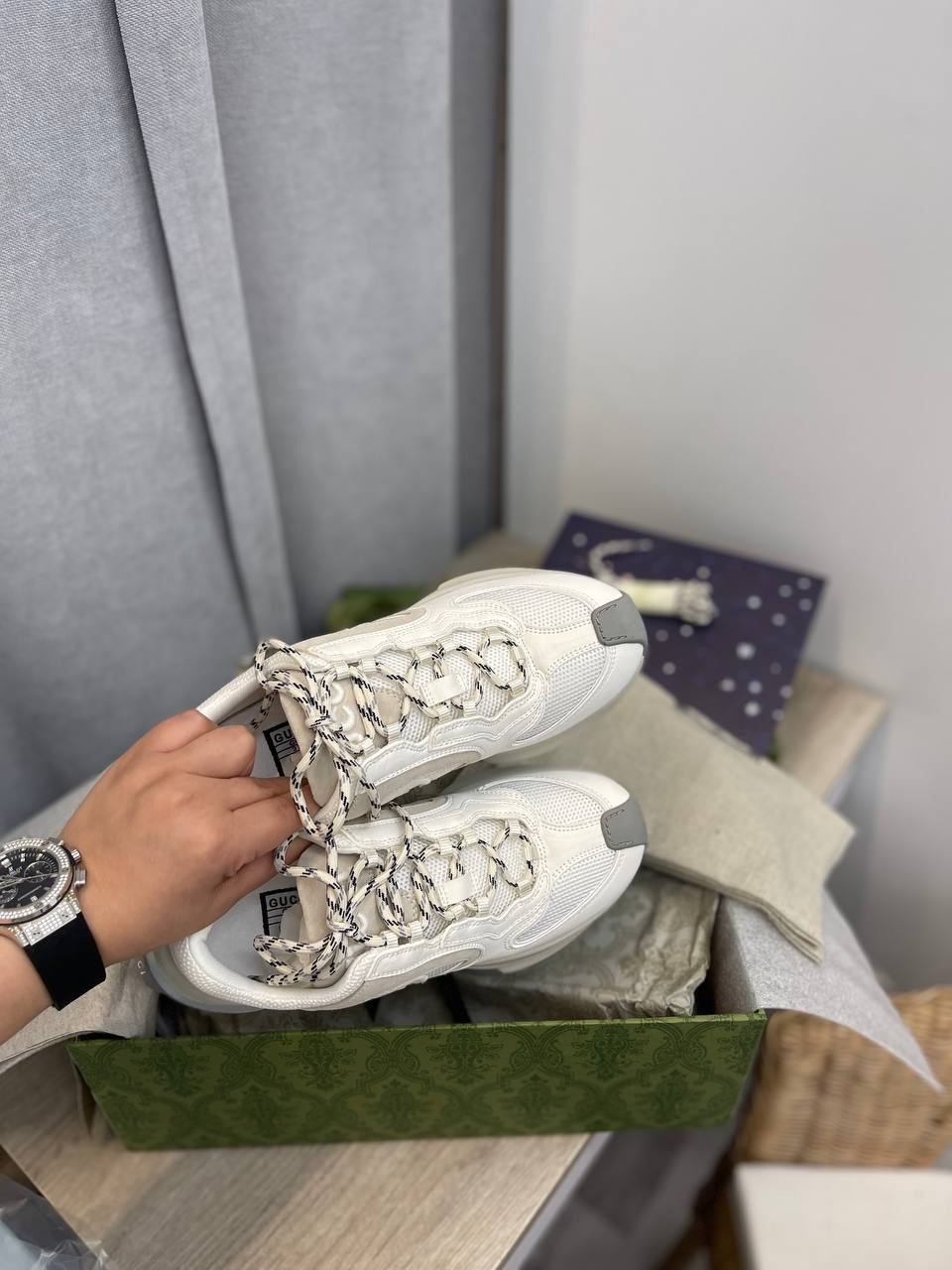 Трендовые кроссовки Gucci BP-39822 Трендовые кроссовки Gucci BP-39822