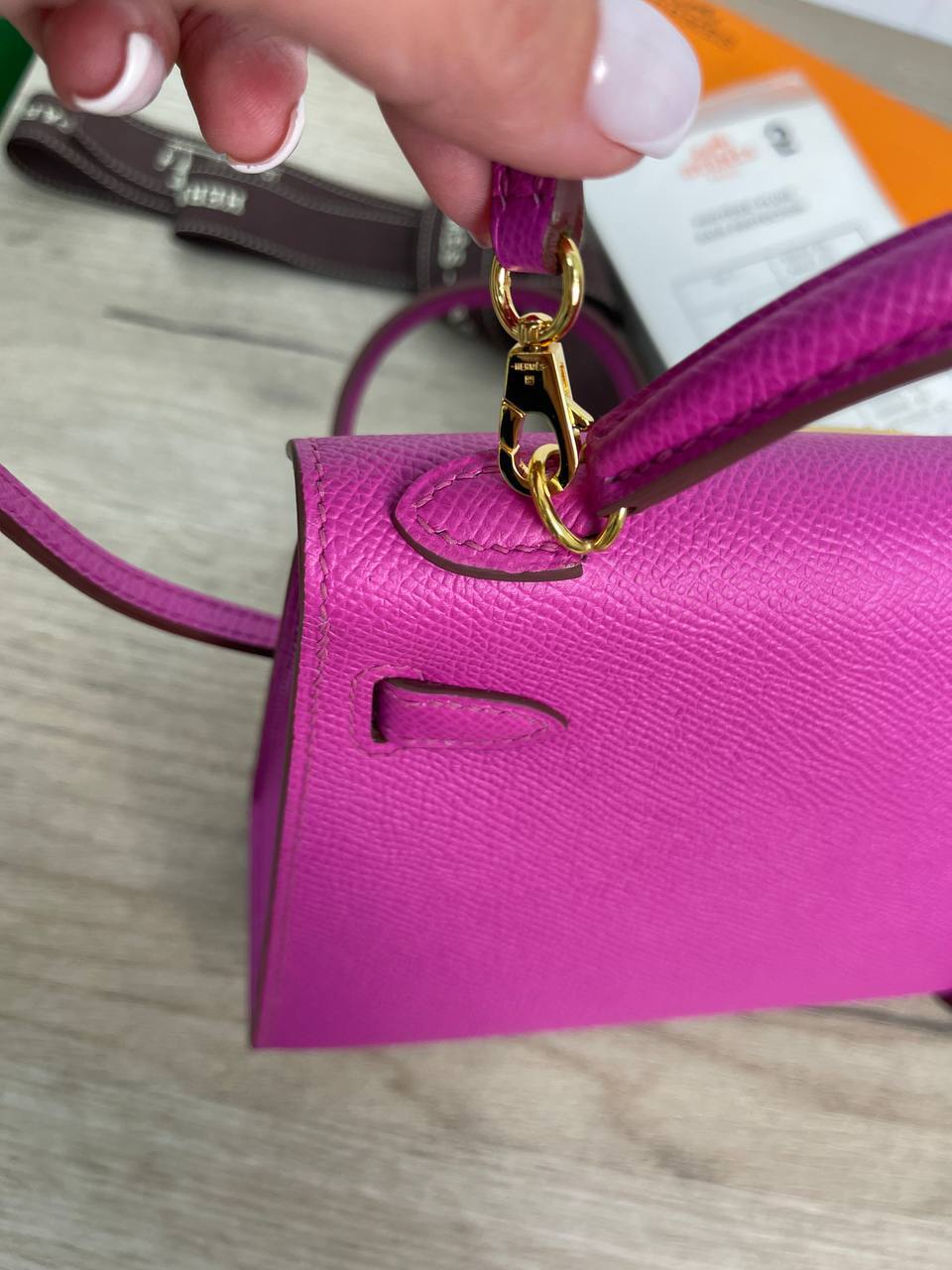 KELLY мини женская коллекционная сумка Hermes BP-13872 KELLY мини женская коллекционная сумка Hermes BP-13872