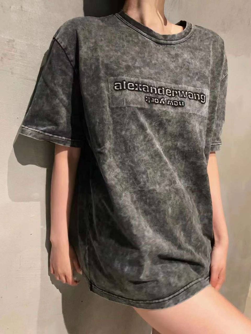 Alexander Wang коллекционная футболка BP-34010 Alexander Wang коллекционная футболка BP-34010