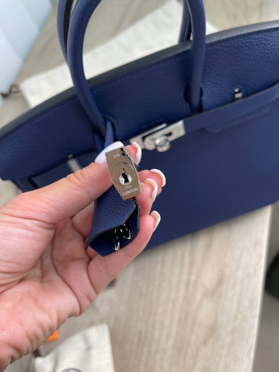 Трендовая сумка женская Birkin, 25 Togo Hermes BP-17515 Трендовая сумка женская Birkin, 25 Togo Hermes BP-17515