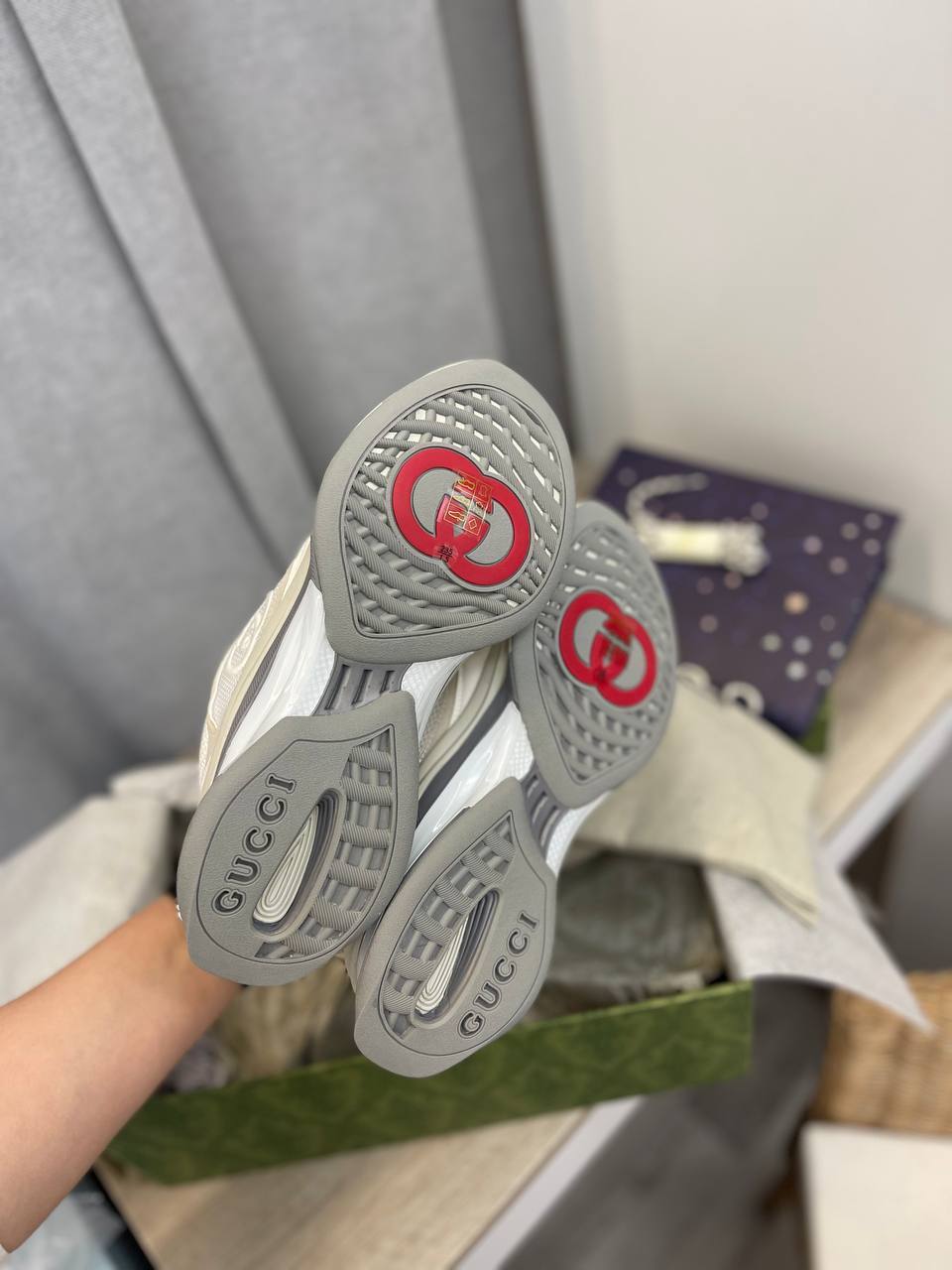 Трендовые кроссовки Gucci BP-39822 Трендовые кроссовки Gucci BP-39822