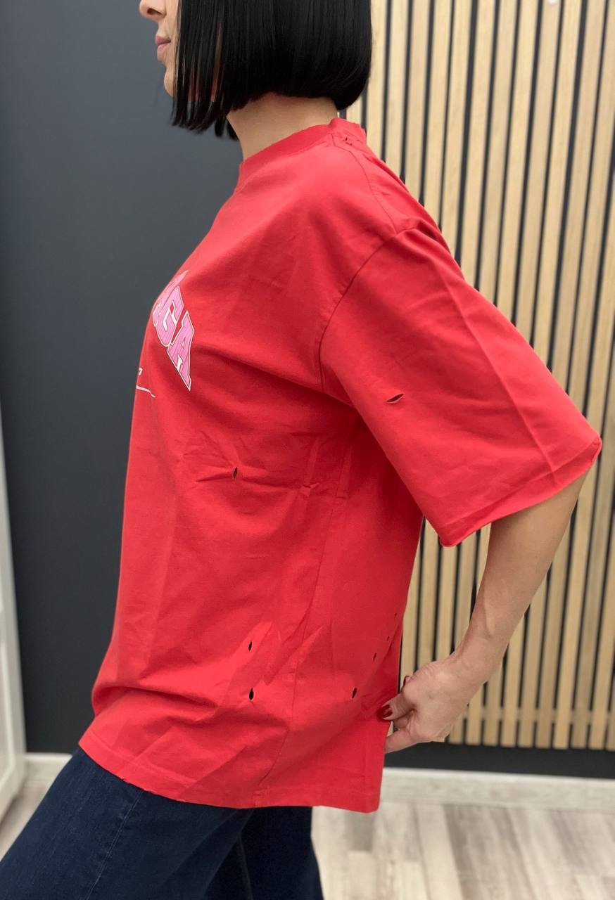 Balenciaga женская трендовая футболка BP-17828 Balenciaga женская трендовая футболка BP-17828