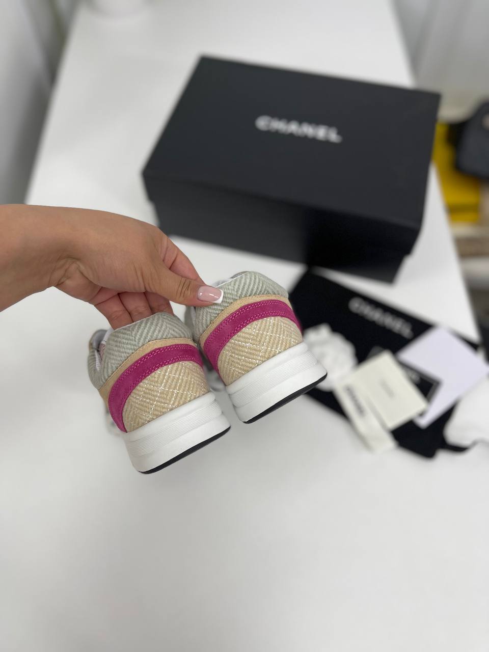 Дизайнерские кроссовки Chanel BP-36733 Дизайнерские кроссовки Chanel BP-36733