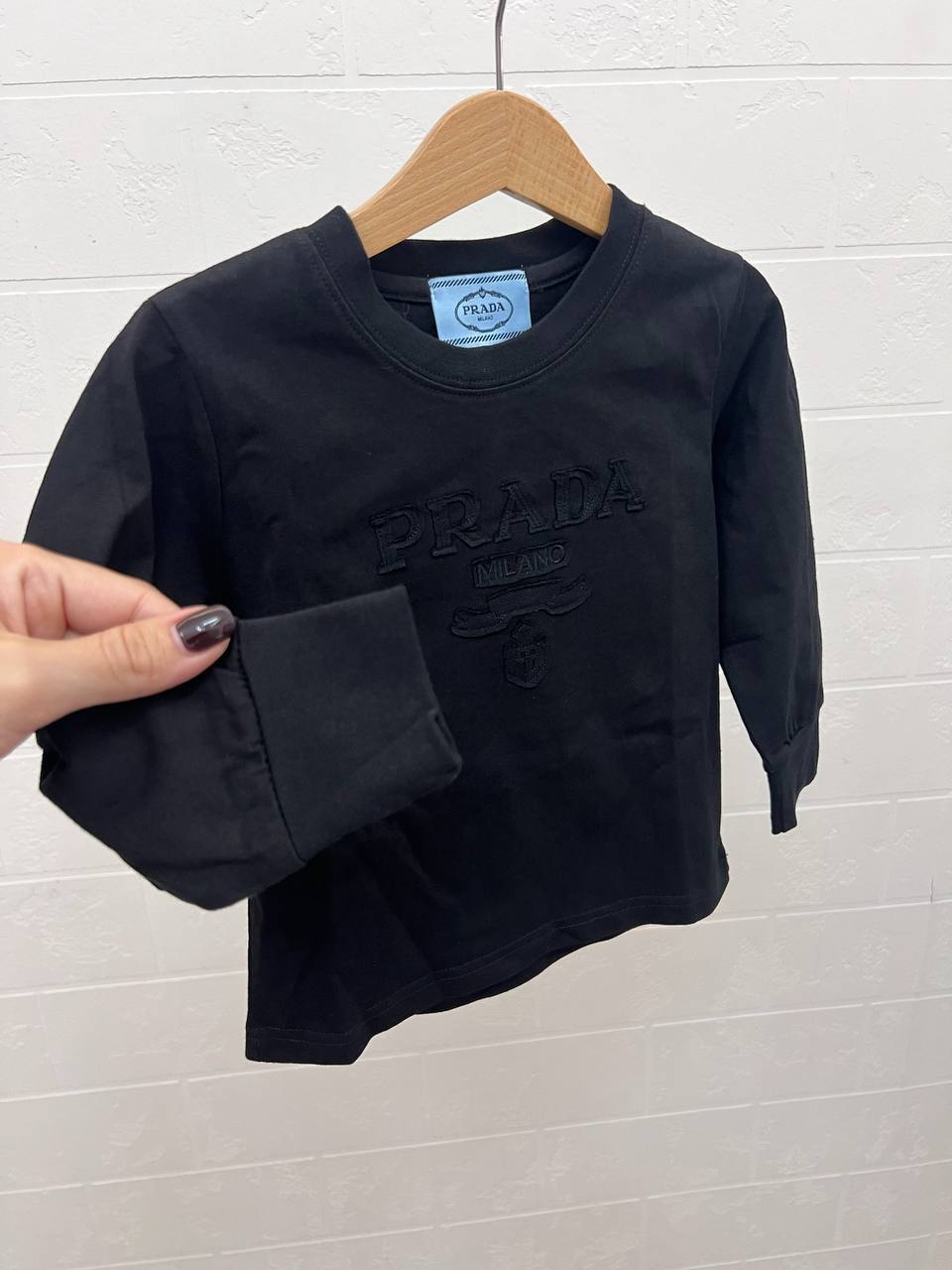 Лонгслив Prada премиальный BP-52417 Лонгслив Prada премиальный BP-52417