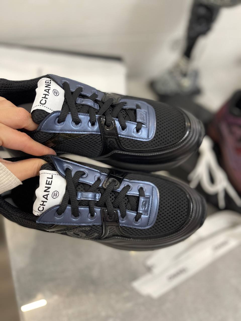 Дизайнерские кроссовки Chanel BP-40184 Дизайнерские кроссовки Chanel BP-40184