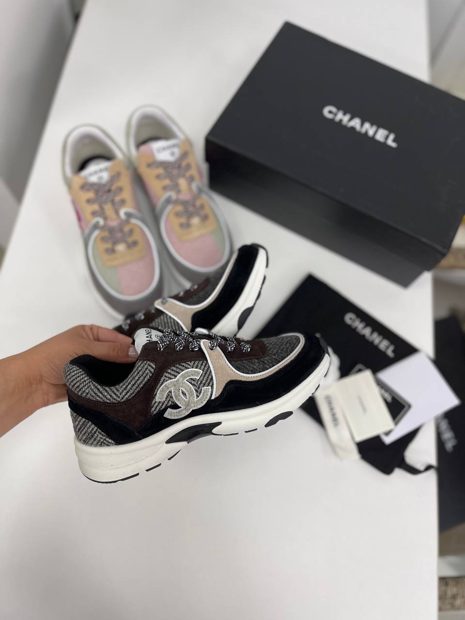 Премиум кроссовки Chanel BP-36734 Премиум кроссовки Chanel BP-36734