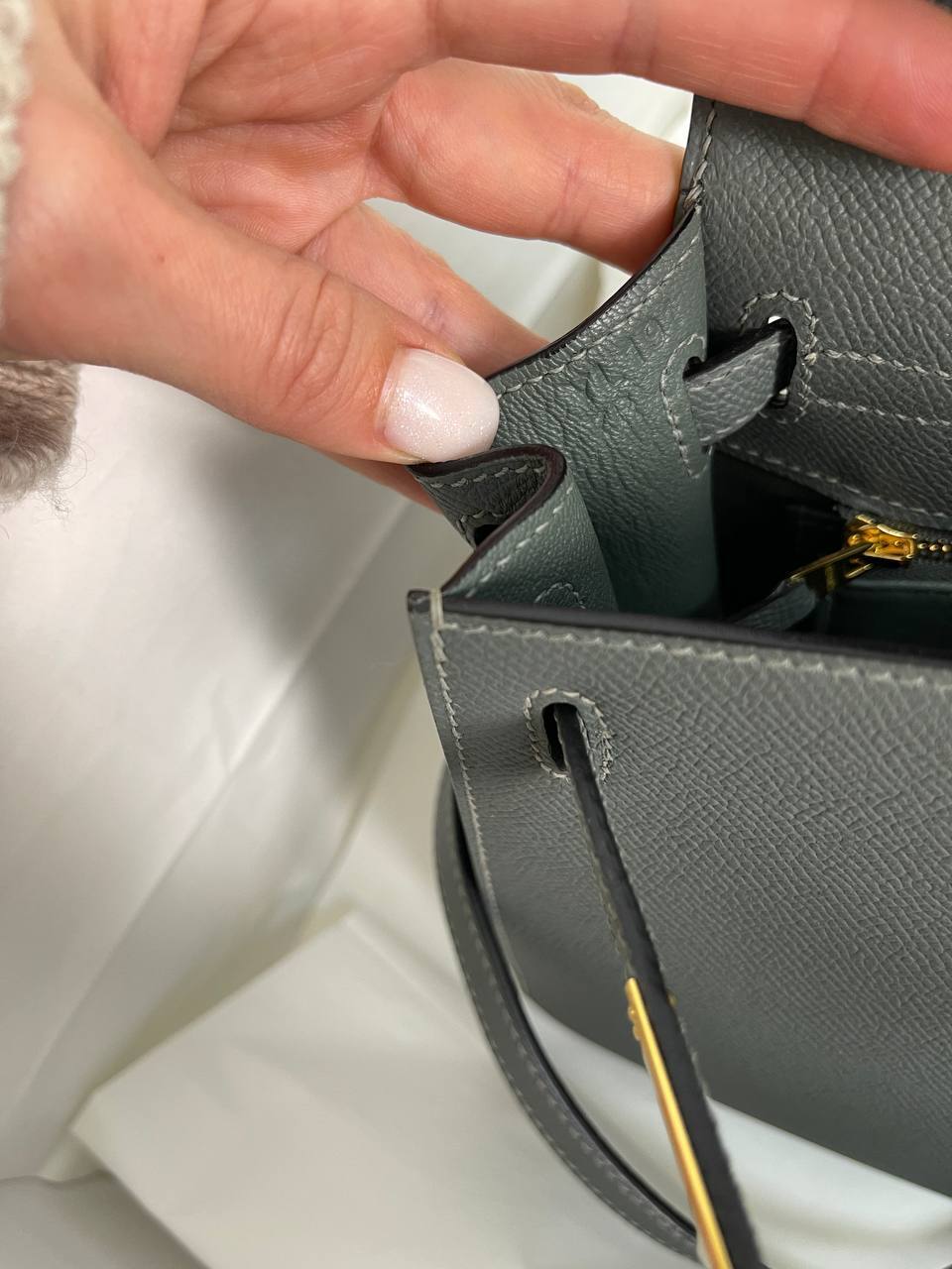 Премиум женская сумка Kelly, 25 Epsom Hermes BP-26719 Премиум женская сумка Kelly, 25 Epsom Hermes BP-26719