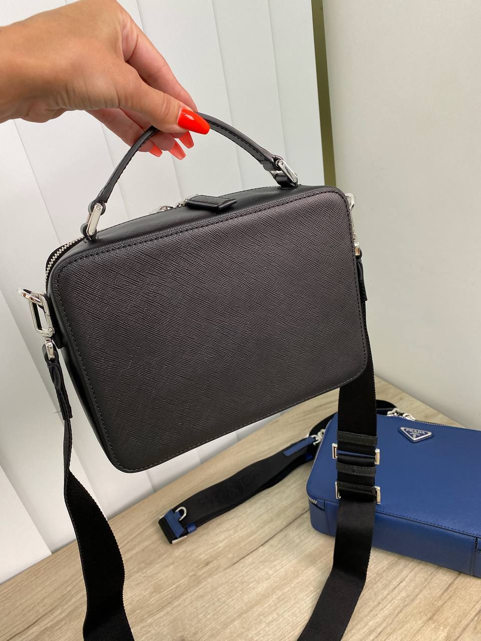 Мужская сумка Prada стильная BP-16020 Мужская сумка Prada стильная BP-16020