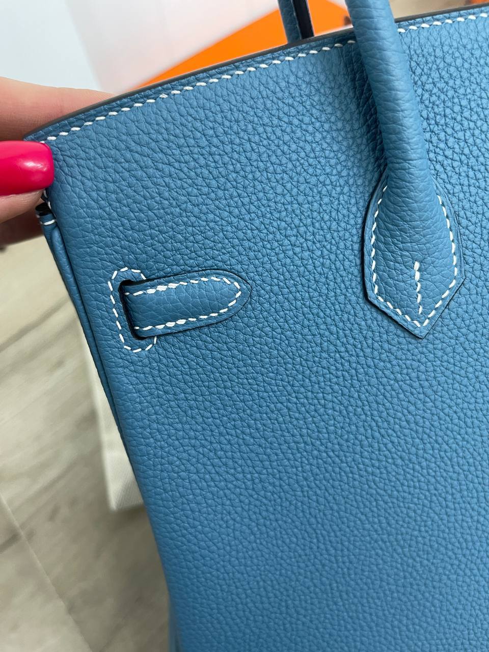 Премиум сумка женская Birkin 25 см, PHW Togo Hermes BP-31229 Премиум сумка женская Birkin 25 см, PHW Togo Hermes BP-31229