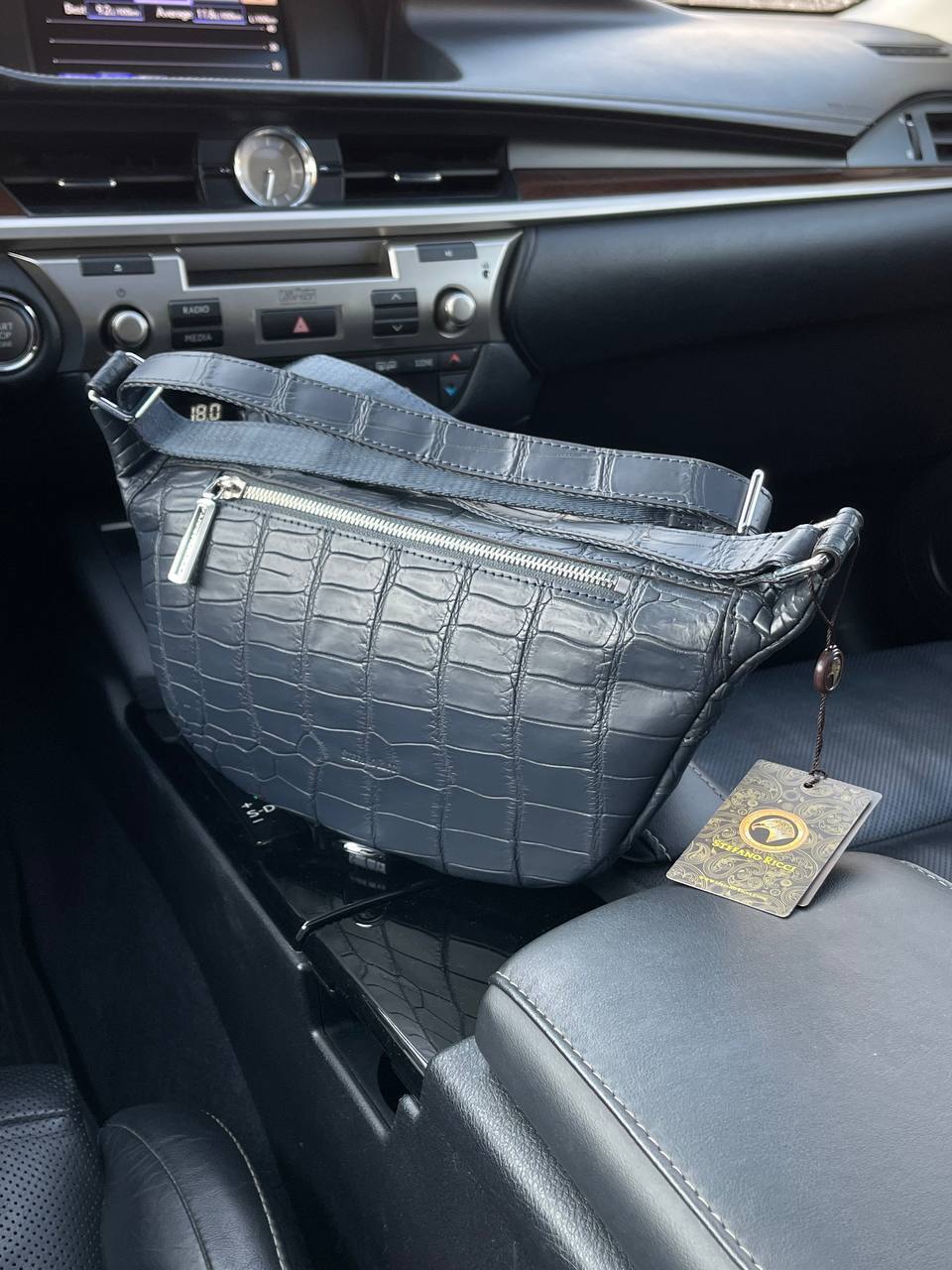 Поясная сумка Stefano Ricci стильная BP-18624 Поясная сумка Stefano Ricci стильная BP-18624