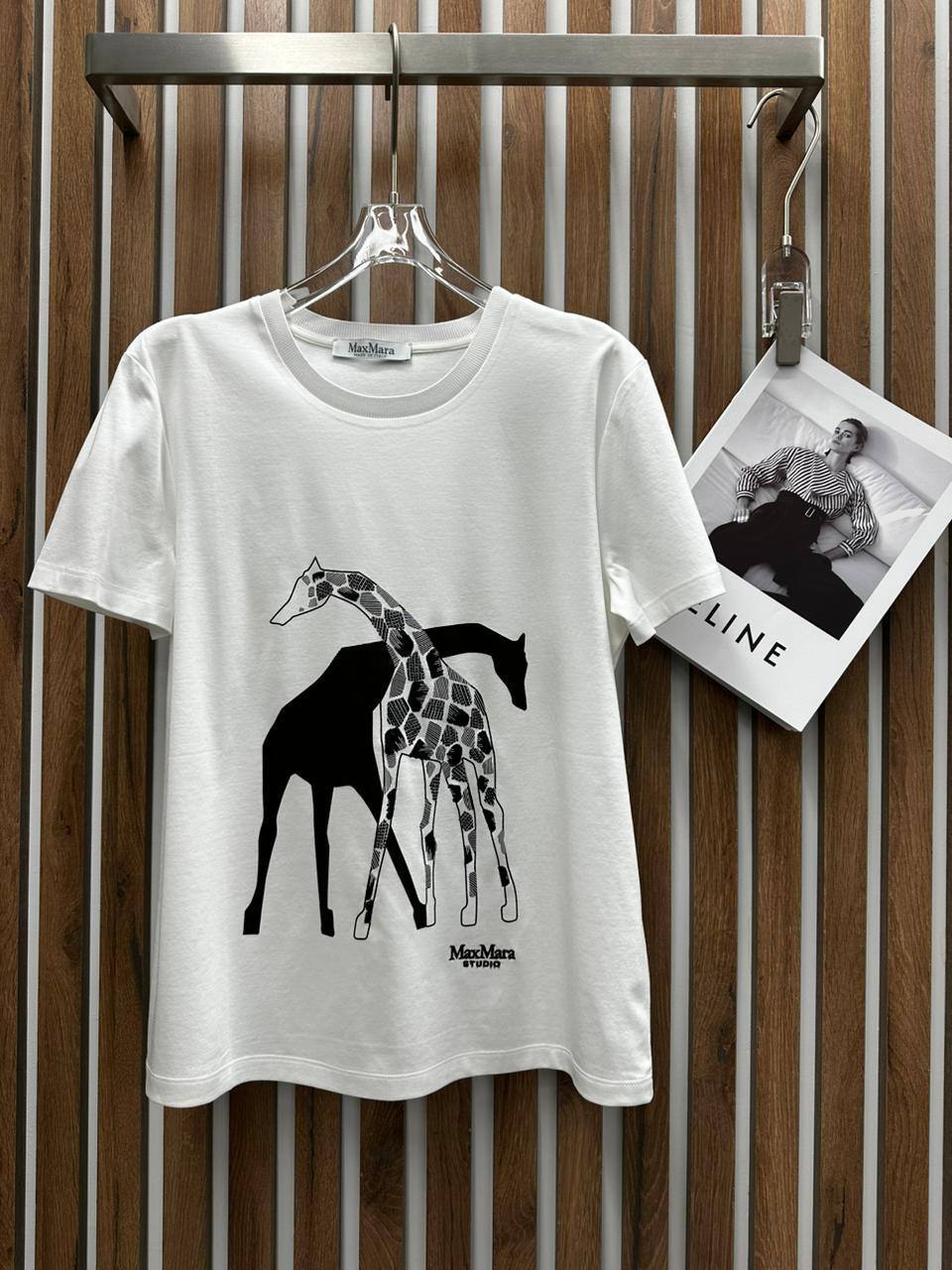 Max Mara коллекционная футболка BP-48353 Max Mara коллекционная футболка BP-48353