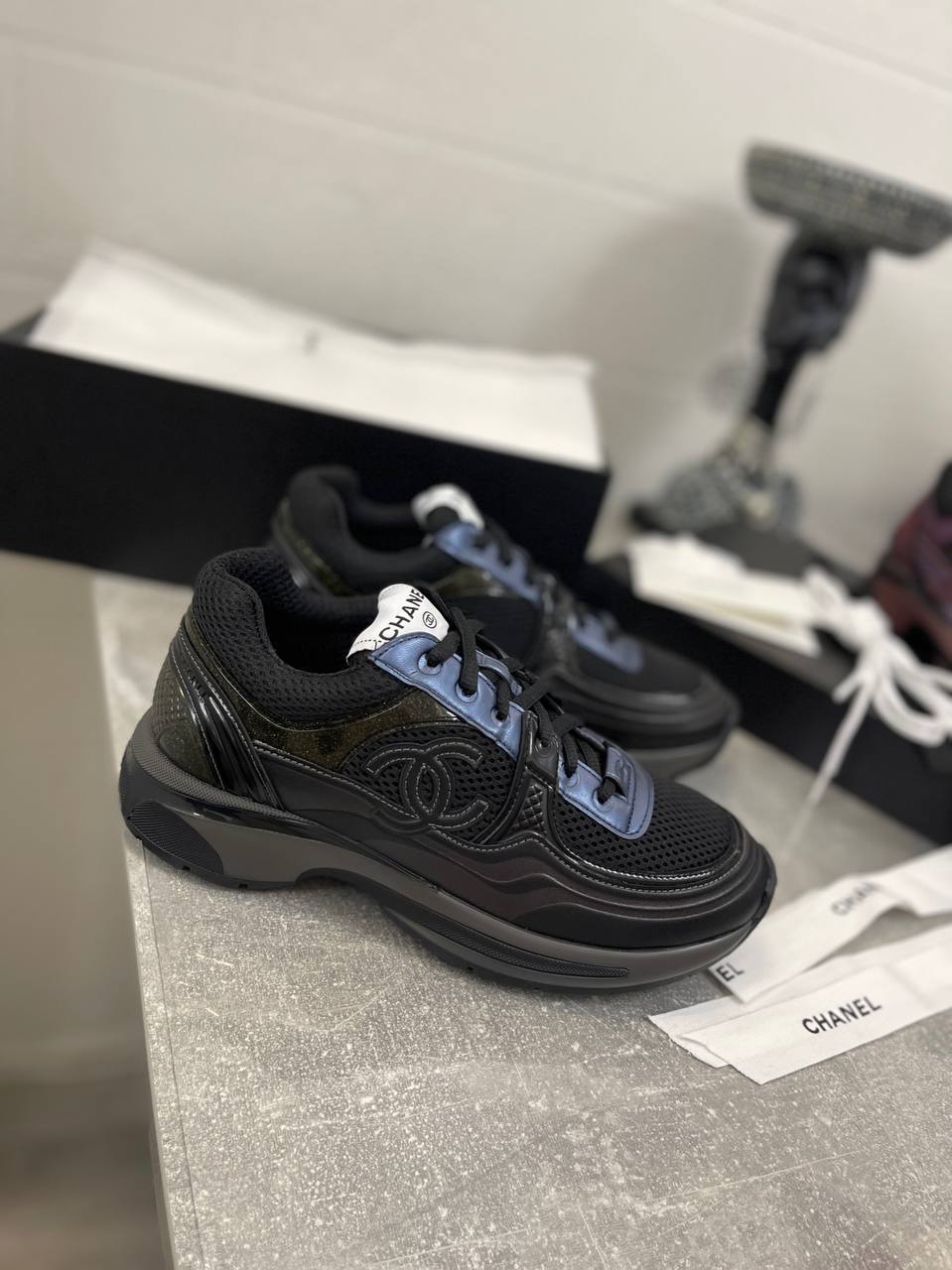 Дизайнерские кроссовки Chanel BP-40184 Дизайнерские кроссовки Chanel BP-40184