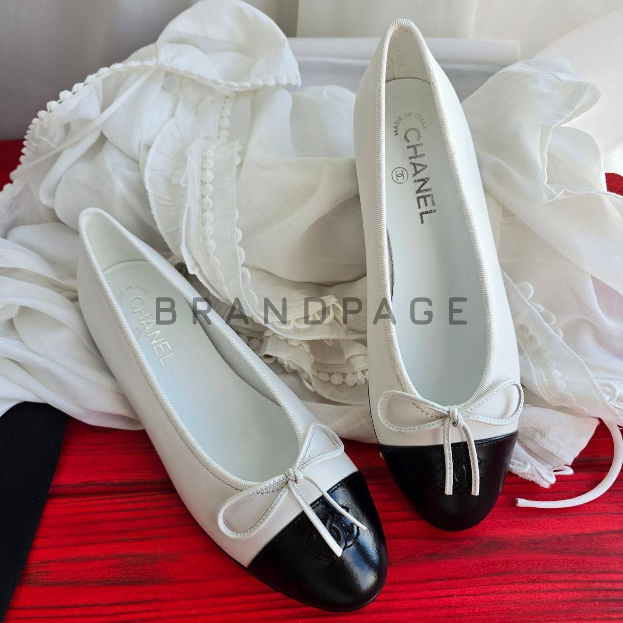 Балетки кожаные Chanel BPLUX12570 Балетки кожаные Chanel BPLUX12570