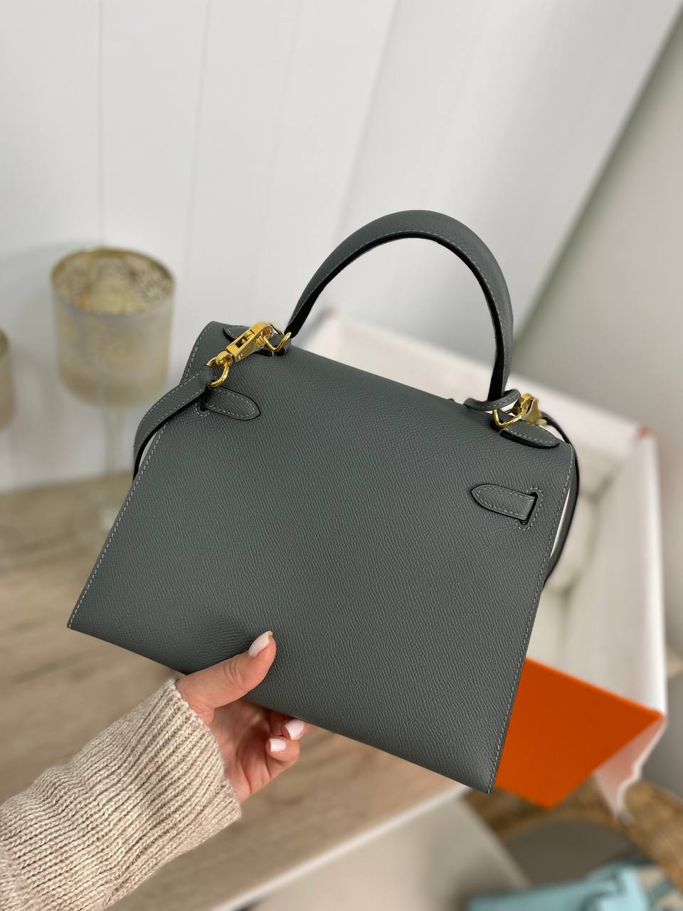 Премиум женская сумка Kelly, 25 Epsom Hermes BP-26719 Премиум женская сумка Kelly, 25 Epsom Hermes BP-26719